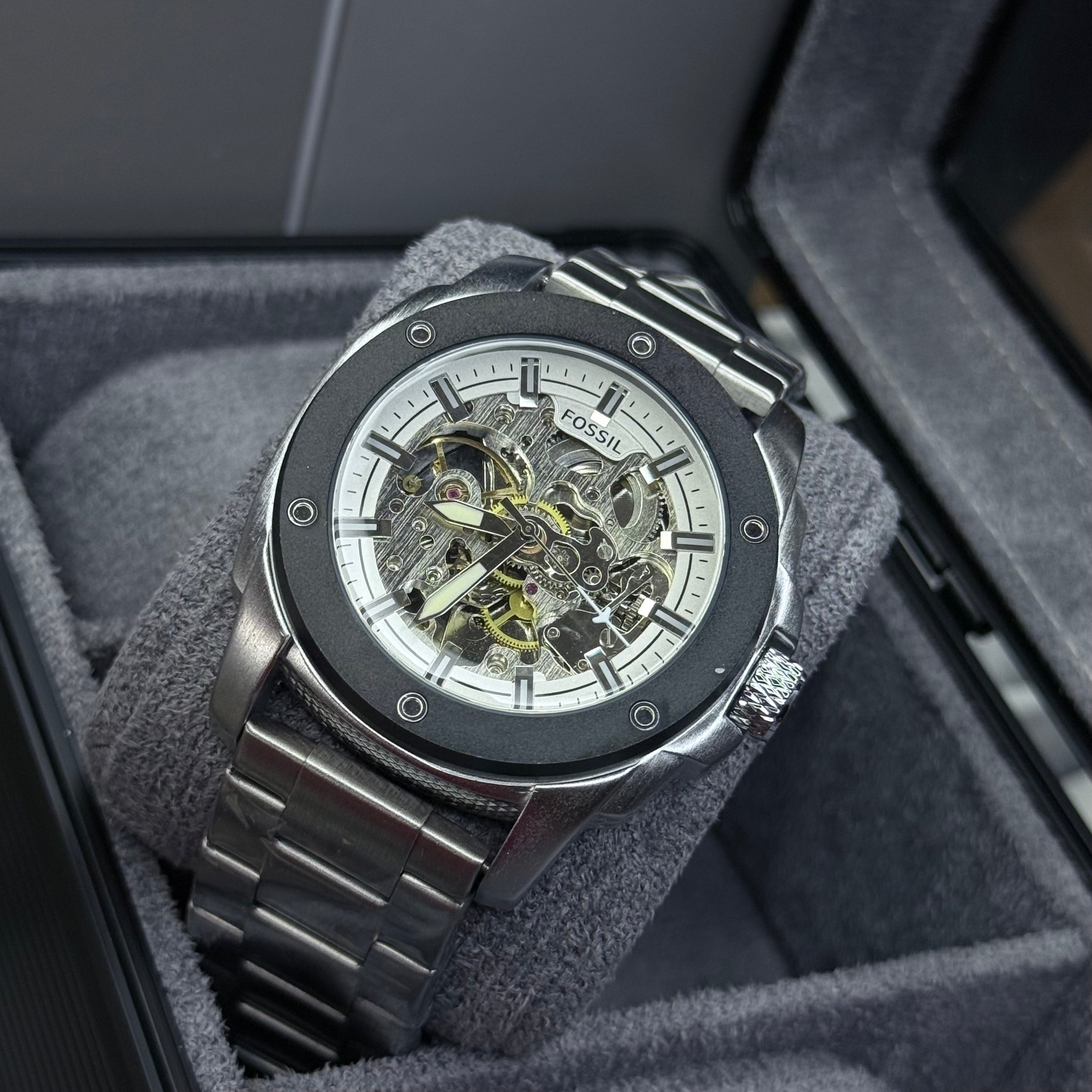 FOSSIL AUTOMATICO PARA HOMBRE REF-3082-PNB