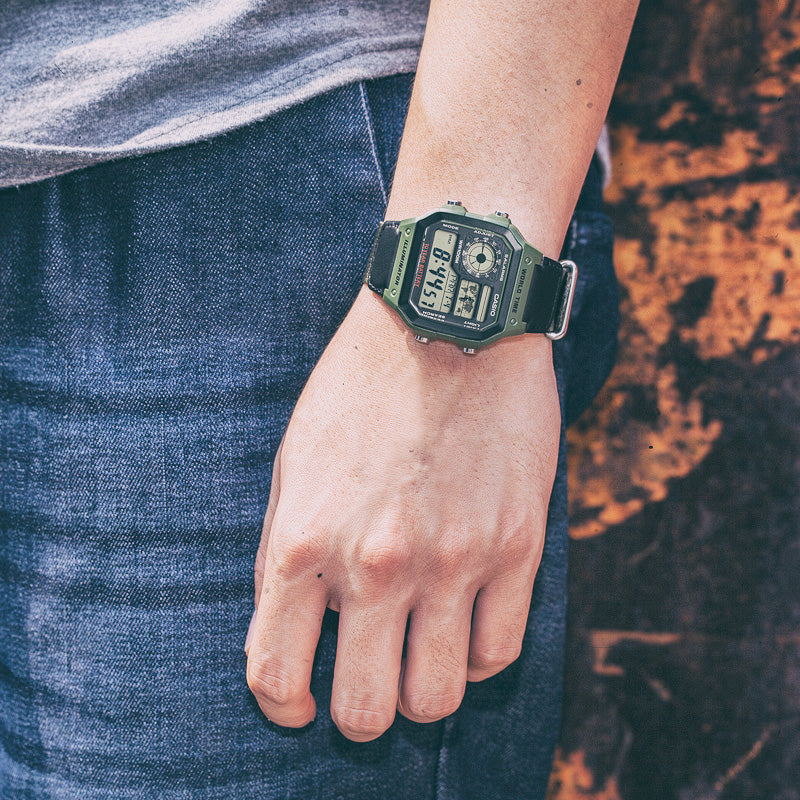 CASIO ORIGINAL PARA HOMBRE REF-AE-1200WH-3B