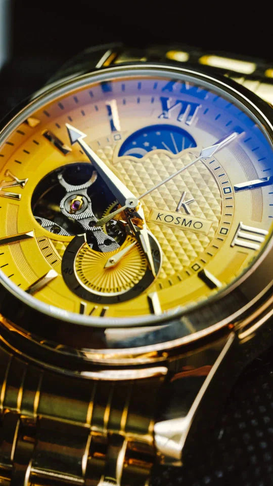 KOSMO AUTOMATICO PARA HOMBRE FASE LUNAR REF K805C-D