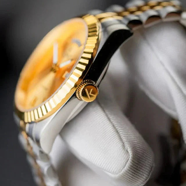 KOSMOS x RLX ACERO ORIGINAL PARA HOMBRE REF PRESIDENT- 583S-BD