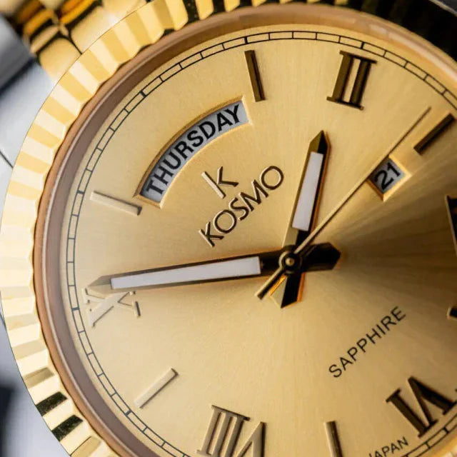 KOSMOS x RLX ACERO ORIGINAL PARA HOMBRE REF PRESIDENT- 583S-BD