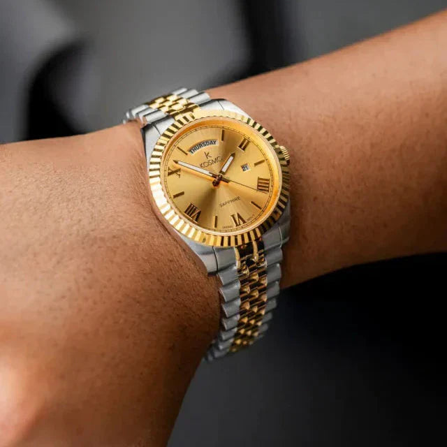 KOSMOS x RLX ACERO ORIGINAL PARA HOMBRE REF PRESIDENT- 583S-BD