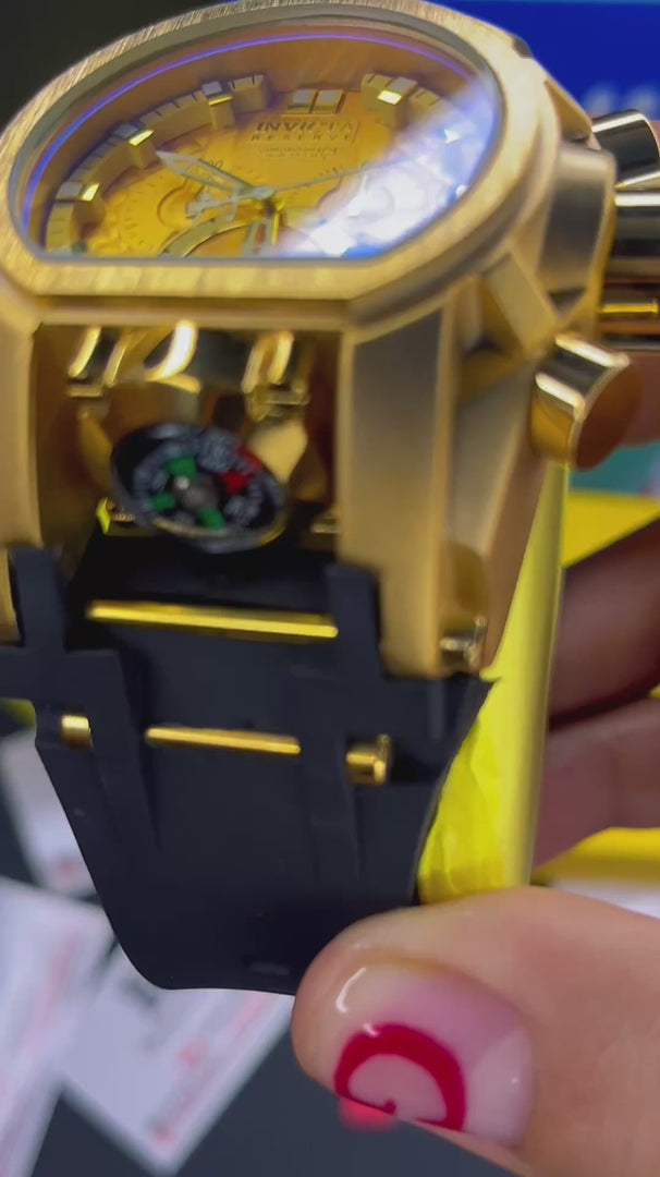 INVICTA BOLT GOMA PARA HOMBRE TAMAÑO 43MM REF-ND